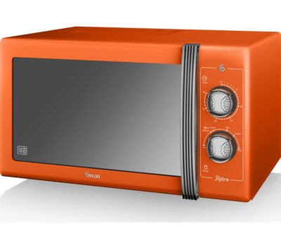SWAN  Retro SM22070ON Solo Microwave - Orange